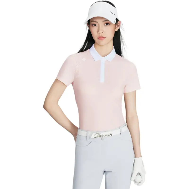 DESCENTE Golf FIELD Polo Shirt Women's-1