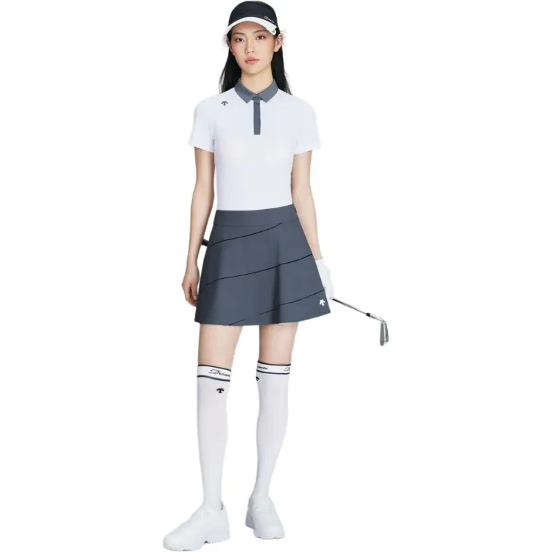 DESCENTE Golf FIELD Polo Shirt Women's-4