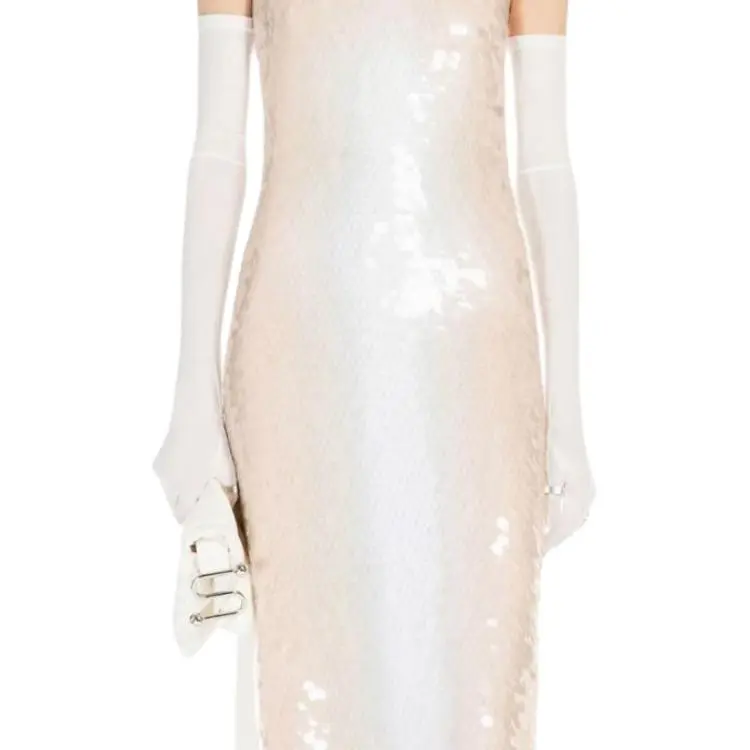 SportMa Sleeveless Dress Women's White-4