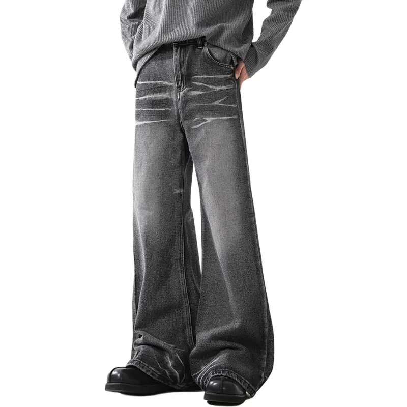 TESTUNG Jeans Unisex Classic Black-2