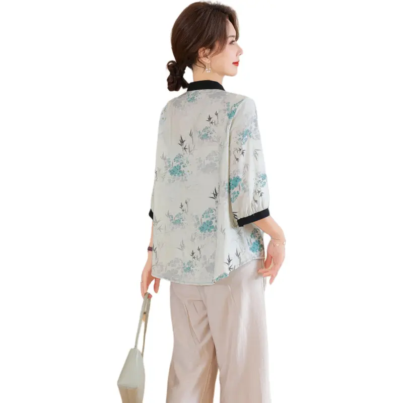 PIERRE CARDIN Chiffon Shirt Women's-5