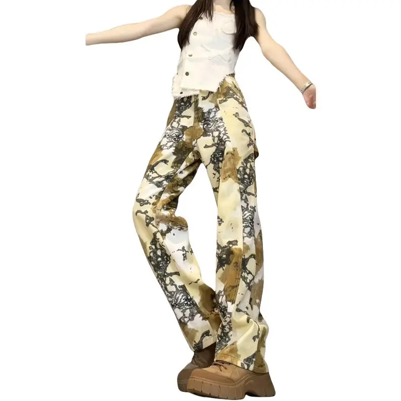SNOW FLYING Jeans Women's Desert Camouflage-3