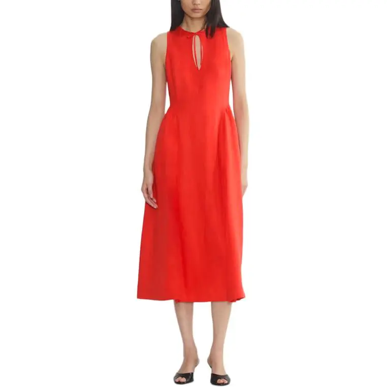 ARITZIA SS25 Wilfred Countess Linen Dress Sleeveless Dress Women's-2