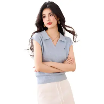 La Chapelle Knitwear Women's Light Blue