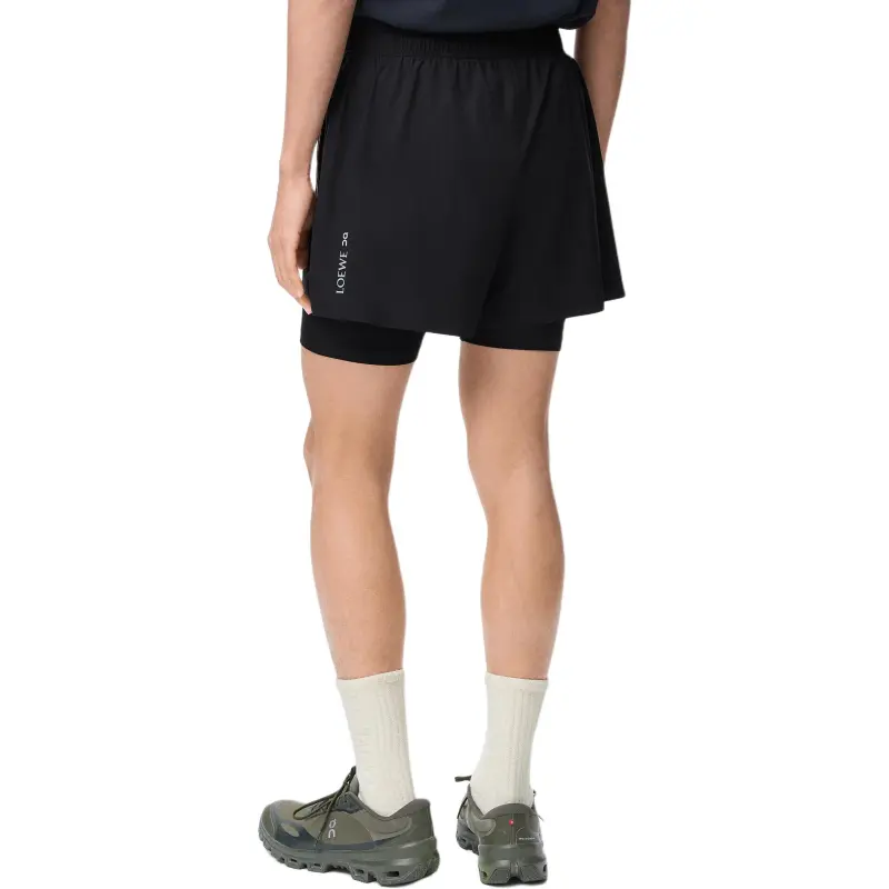 LOEWE x On SS25 Sports Shorts Men's Black-3