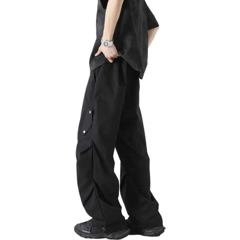 KAIPAINEN Casual Pants Unisex Black-5