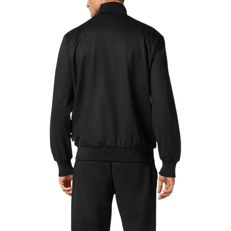 PHILIPP PLEIN Logo Patch Zipped Jacket-2