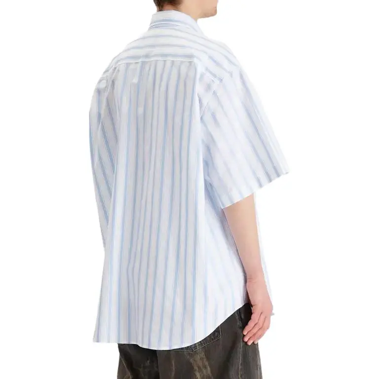 Vetements Shirts Unisex Light Blue-2