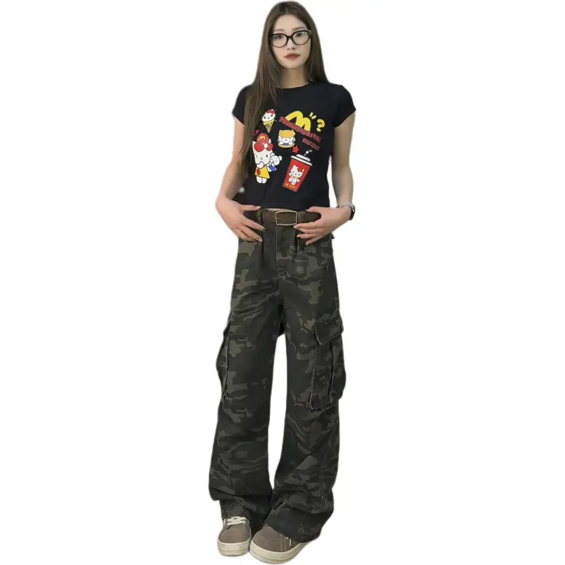 FA2LO Jeans Unisex Camouflage-5