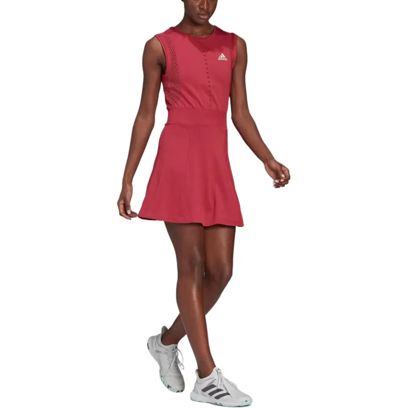 Adidas Primeknit Sleeveless Dress Women's Pink-3