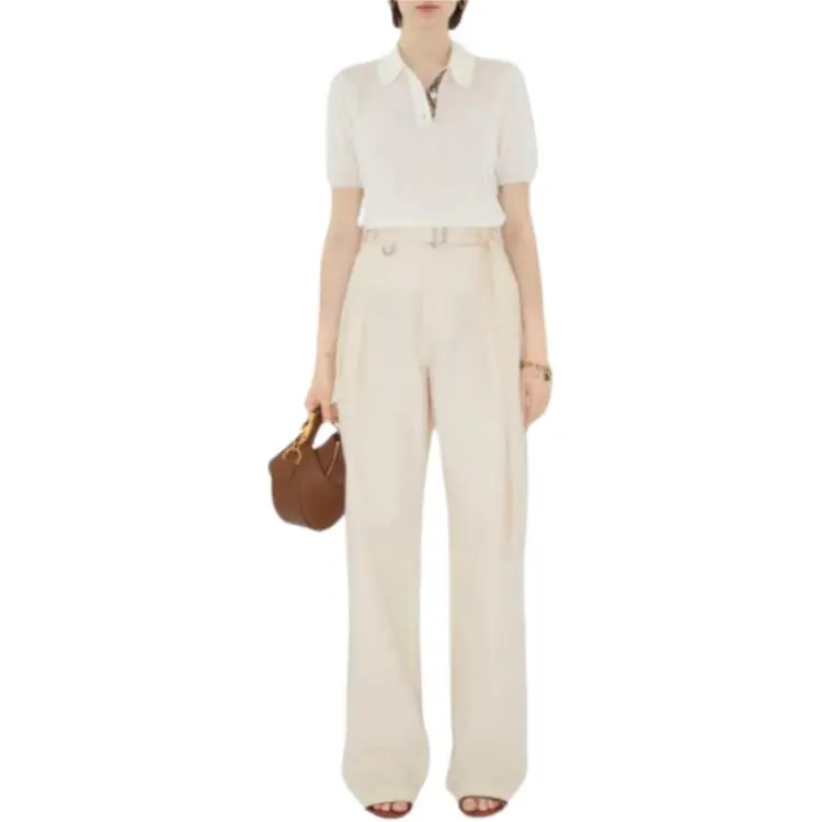 Burberry SS25 Polo Shirt Women's White-1
