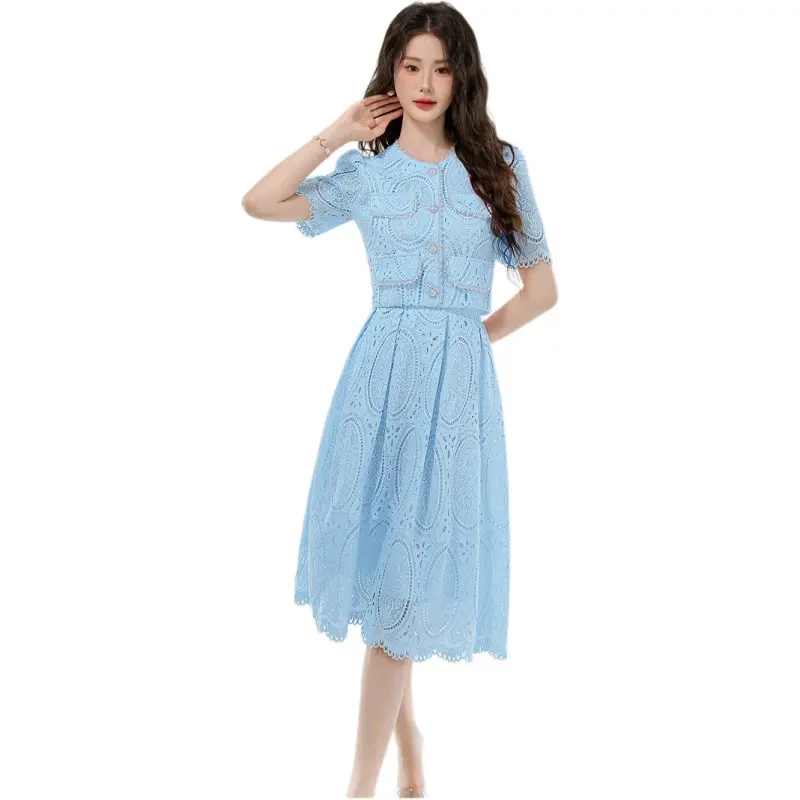 Dior Beauty Two Piece Skirt Sets Women's-2