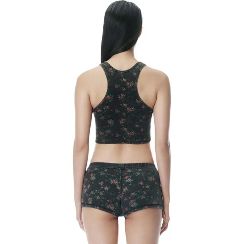 Alexander Wang SS25 Tank Tops Women's Washed Black-2