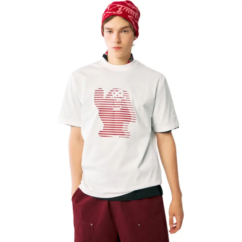 MYSAMESAME T Shirts Unisex White-1