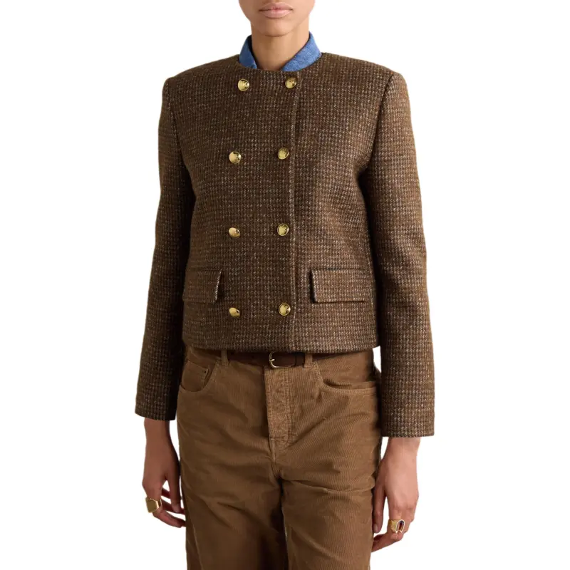 NILI LOTAN SS25 Jackets & Coats Women's Brown-1
