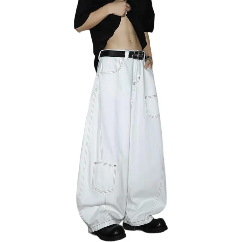 CORNILOT Jeans Unisex White-7