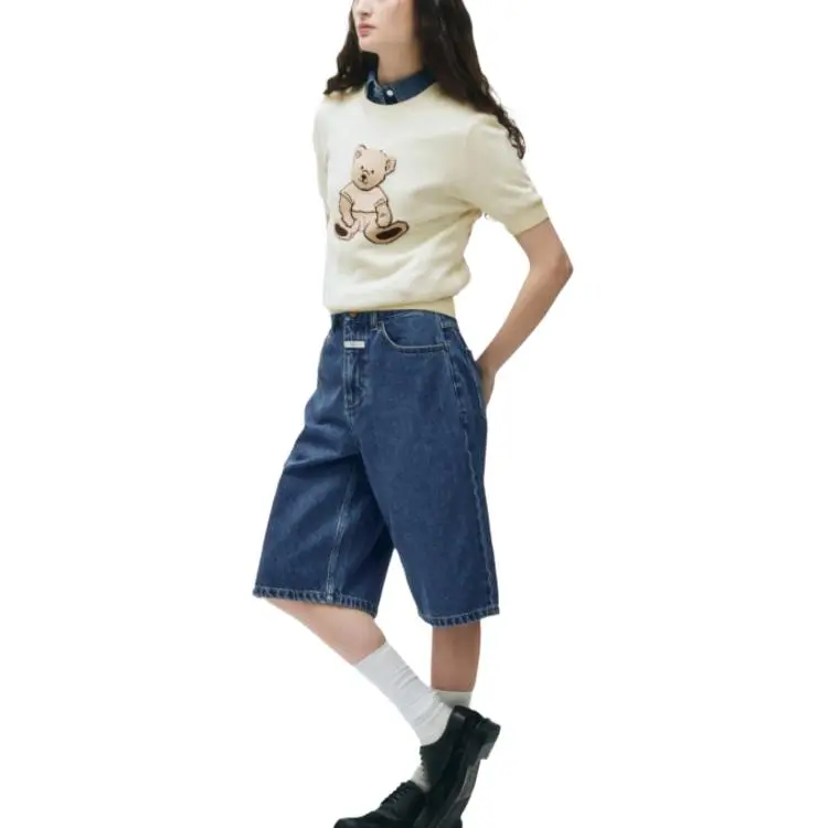 MARITHE FRANCOIS GIRBAUD Denim Shorts Women's-2