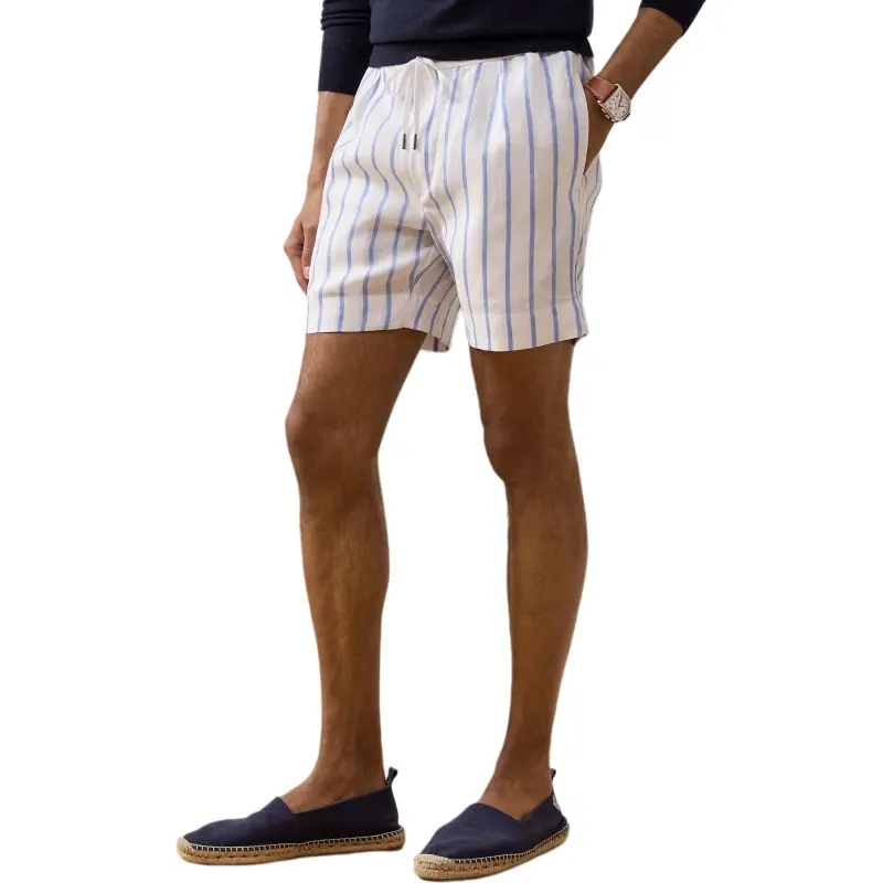 Ralph Lauren Purple Label Casual Shorts Men's White-3