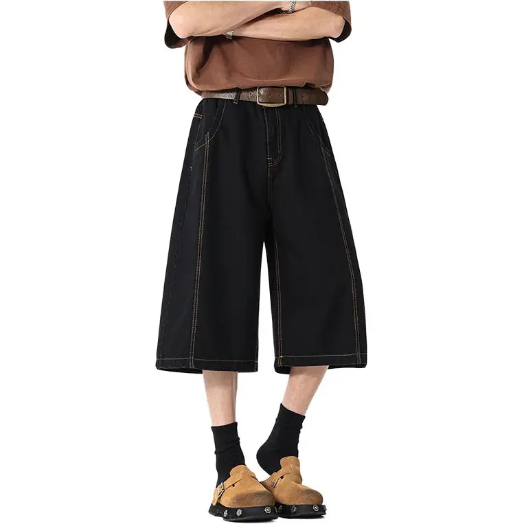 GOODHENLCE Denim Shorts Unisex-3