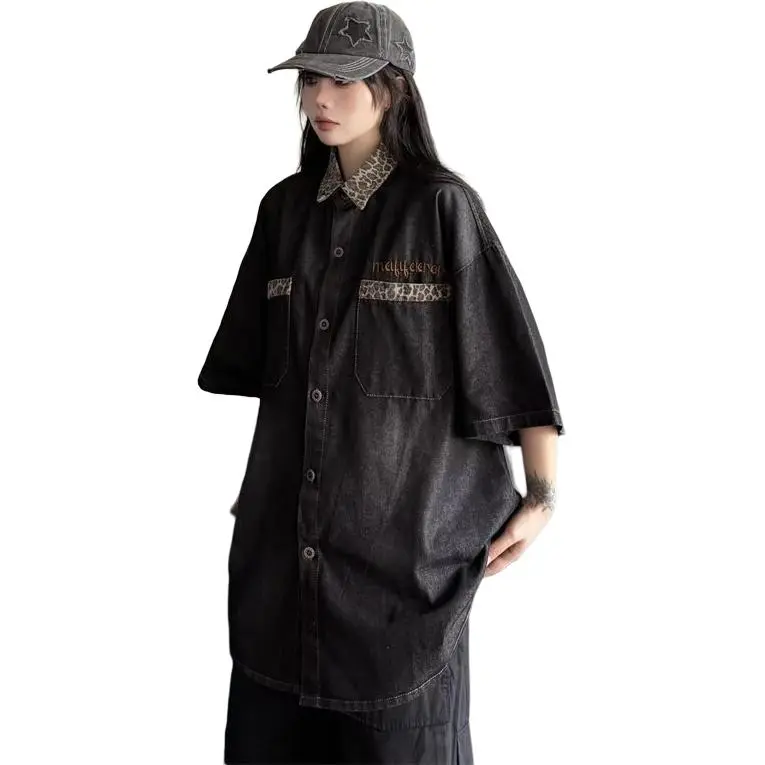 PAINT STAIN Fashion Shirt Unisex Classic Black-3
