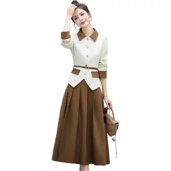 La Chapelle Two Piece Skirt Sets Women's