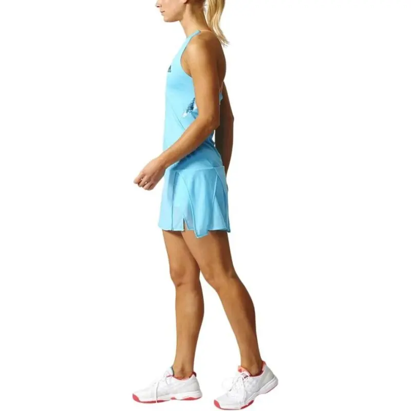 Adidas Melbourne Sleeveless Dress Women's Blue-3
