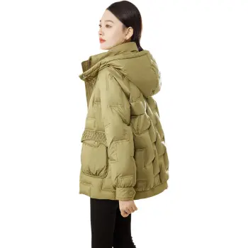 Hang Yi Court Down Jacket Women's Mustard Green