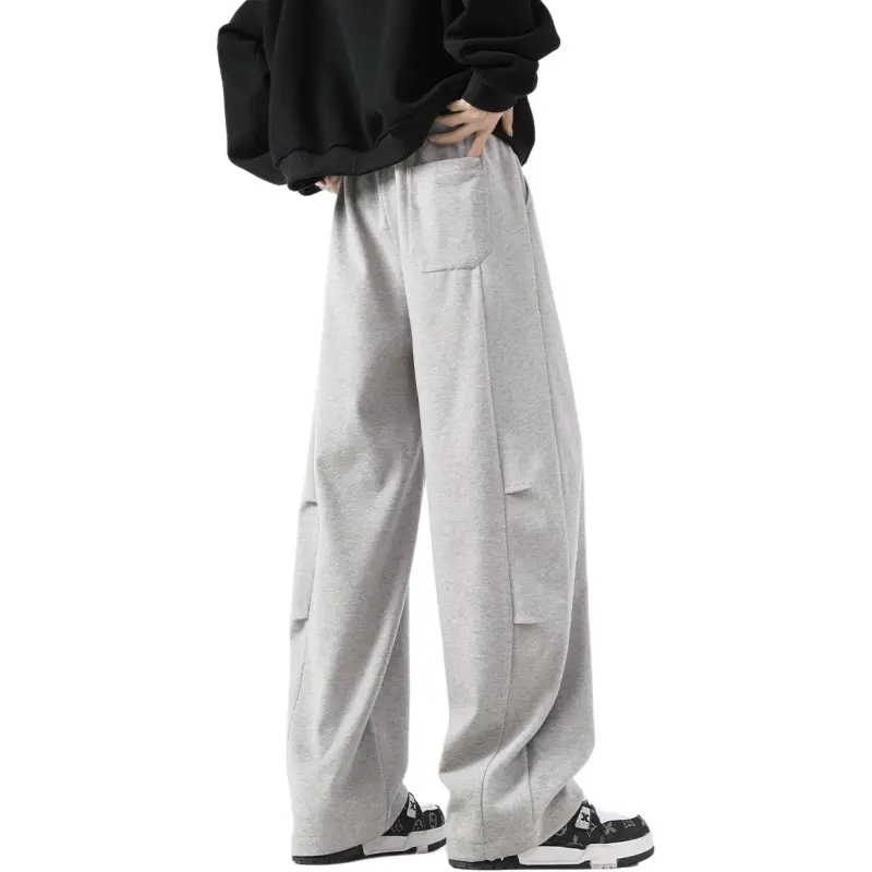 GWAF Casual Pants Unisex Gray-1