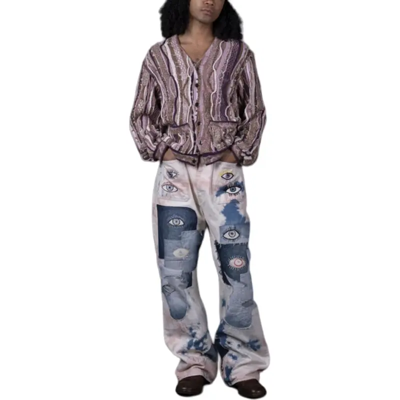 Kapital Jeans Men's Indigo Pink-2