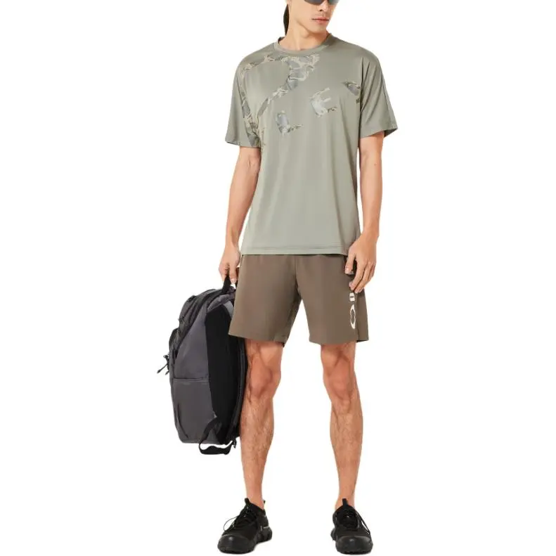 Oakley SS25 T Shirt Men's Giant Stone Green-4