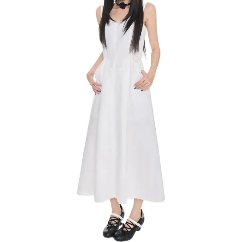 Kazakhstan Sleeveless Dress Women's-3
