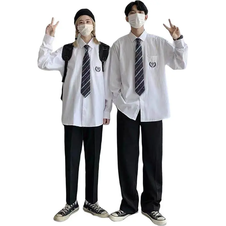 Chisportate Shirts Unisex White[Includes Tie]-2