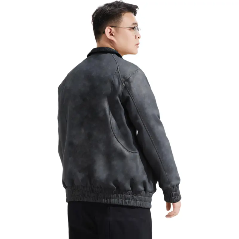 NBNO Leather Jacket Unisex Black-0