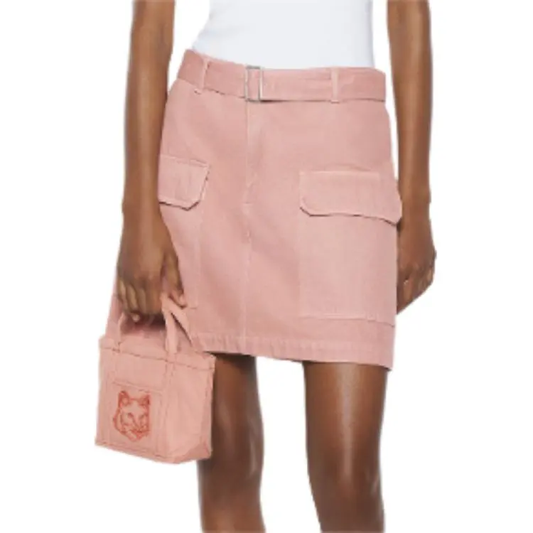 Maison Kitsune Belted Utility Mini Skirt-2