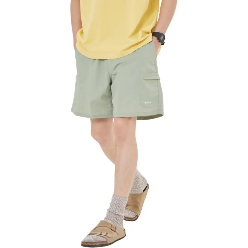 BARBOUR SS25 Casual Shorts Men's Beige-3