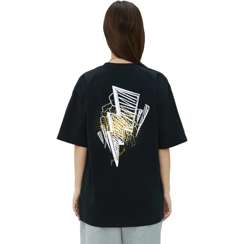 FONDLOOK T Shirt Unisex White Heather Gray-6