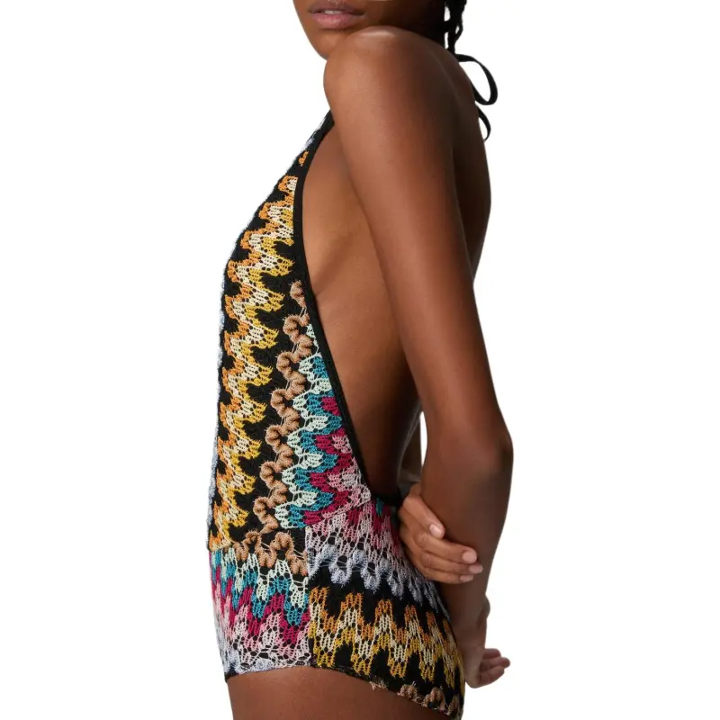 MISSONI Crochet knit Swimsuit-3