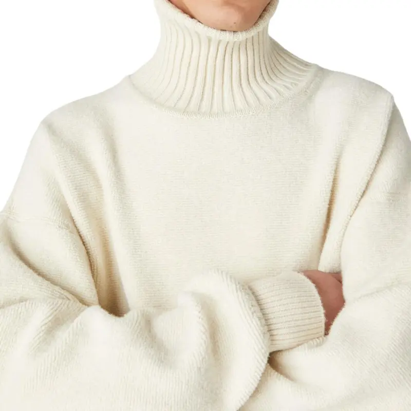 Loro Piana Cocooning FW24 Sweater Men's Cream Almond-5