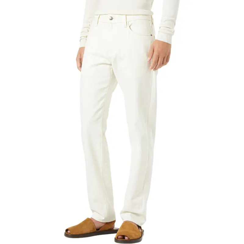 Loro Piana SS25 Casual Pants Men's White-2