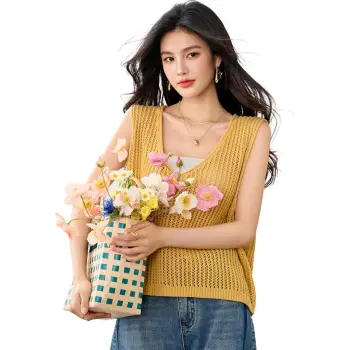 La Chapelle Tank Top Women's Ginger Yellow