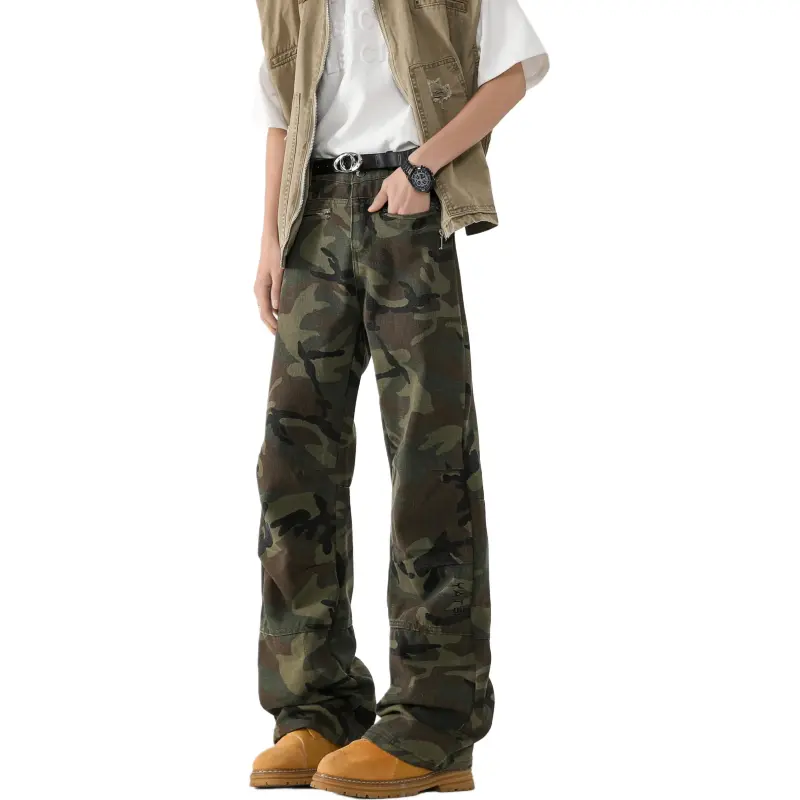 YATSI Casual Pants Unisex Camouflage-2