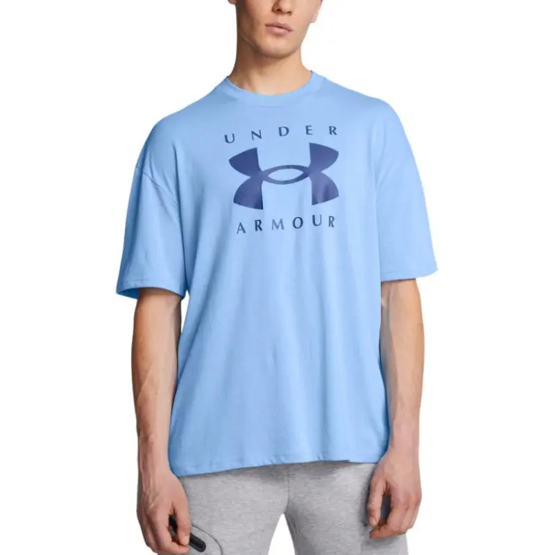 Under Armour Branded T Shirt Men's Horizon Blue-2