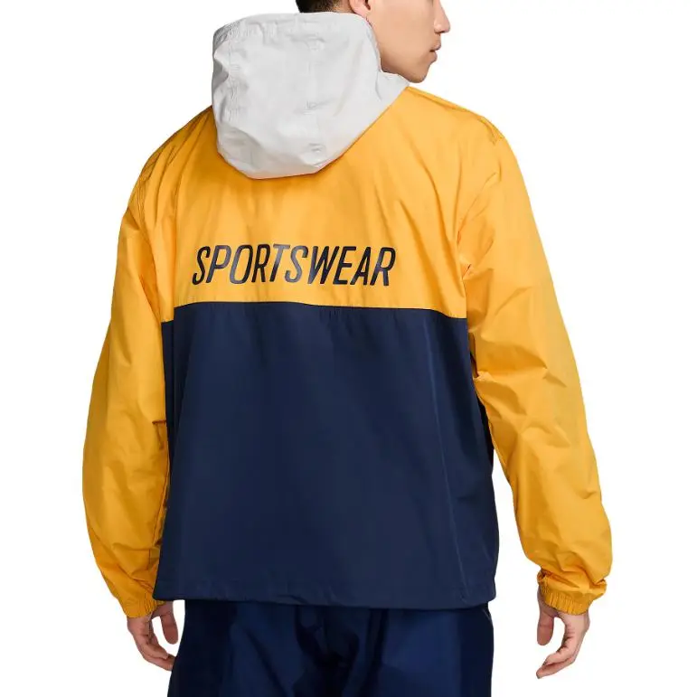 Nike ClubSportswear Jacket Men's University Gold/Midnight Navy/Photon Dust-2