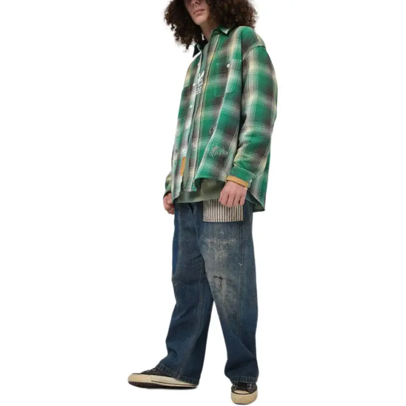Bowwow SS25 LAPD PRISONER DENIM PT AGING Jeans Unisex-3