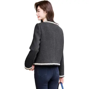 Like The Age Of Water Velvet feel Coat Women's Gray
