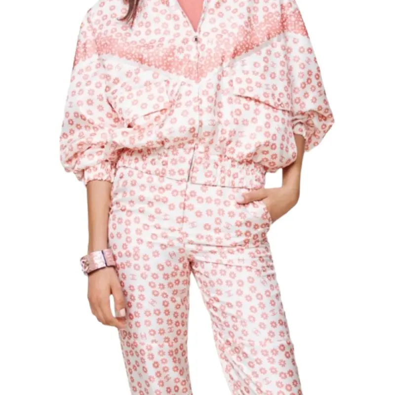 CHANEL Casual Pants Women's Pink-4