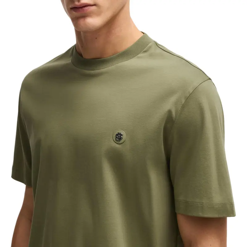 HUGO BOSS T Shirts Men Green-4