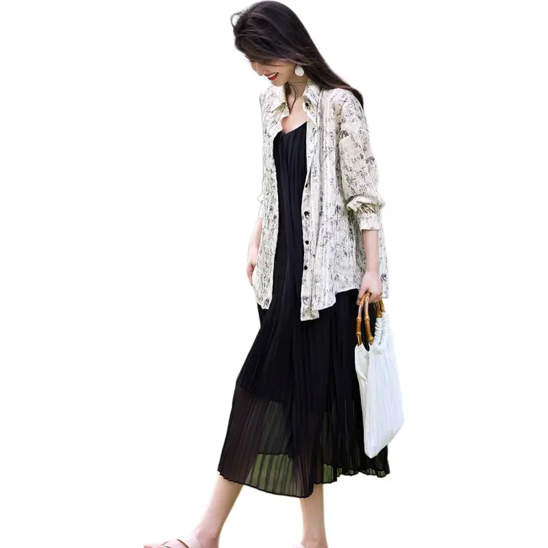 XWI SS24 Shirt Women's Ink Wash Painting-3