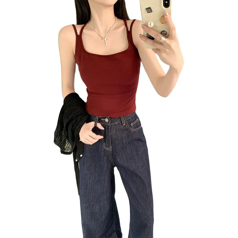 Mu Xiao Xin Tank Tops Women's-8