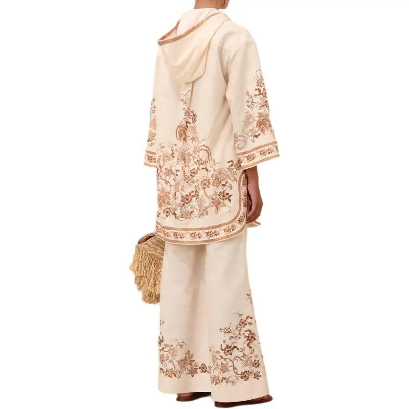 Zimmermann Embroidered Trousers-2
